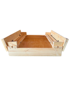 Arenero para niños con asiento Montessorikidschile