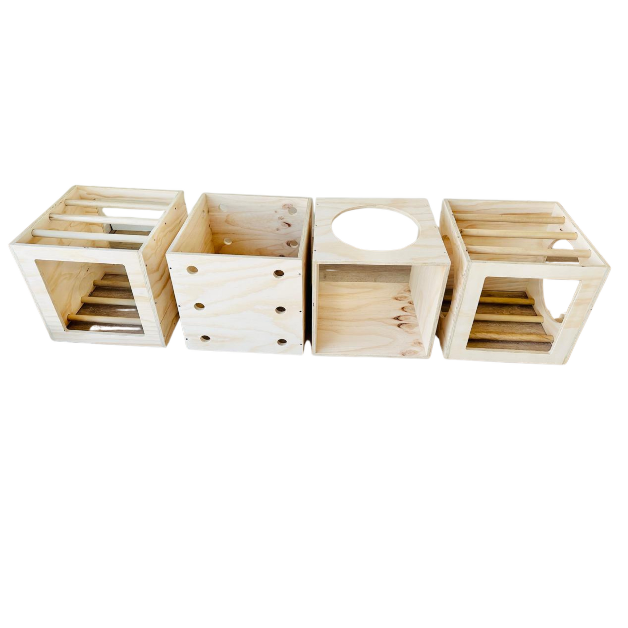Set de 4 cubos Pikler - Montessorikidschile