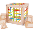 Cubo de elásticos - Montessorikidschile