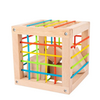 Cubo de elásticos - Montessorikidschile