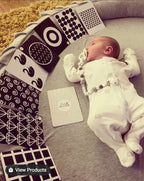 Tarjetas de estimulación blanco y negro - Montessorikidschile