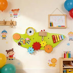 Tablero sensorial der pared Montessori Montessorikidschile