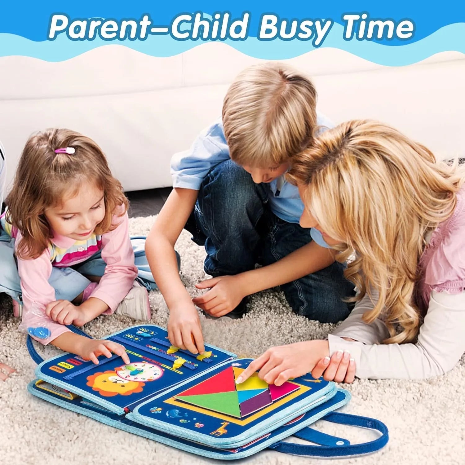 Carpeta sensorial multiactividades Montessorikidschile