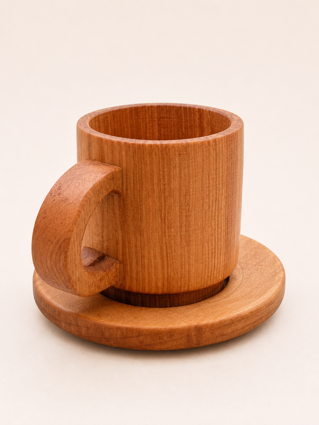 Set de 4 tazas de madera Montessorikidschile