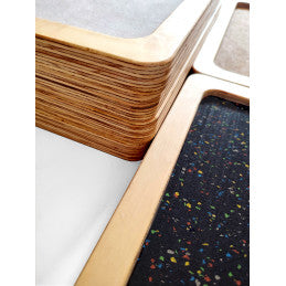 Pista sensorial 6 unidades - Montessorikidschile