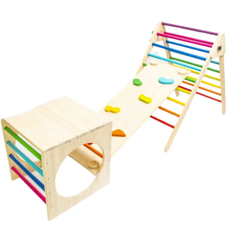 Triangulo Trepador Arcoiris - Montessorikidschile