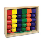 Cuentas  para enhebrar - Montessorikidschile