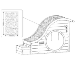 Casita Montessori eco natural con techo curvo y huerto - Montessorikidschile
