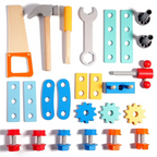 Caja de Herramientas de Madera Montessori Montessorikidschile