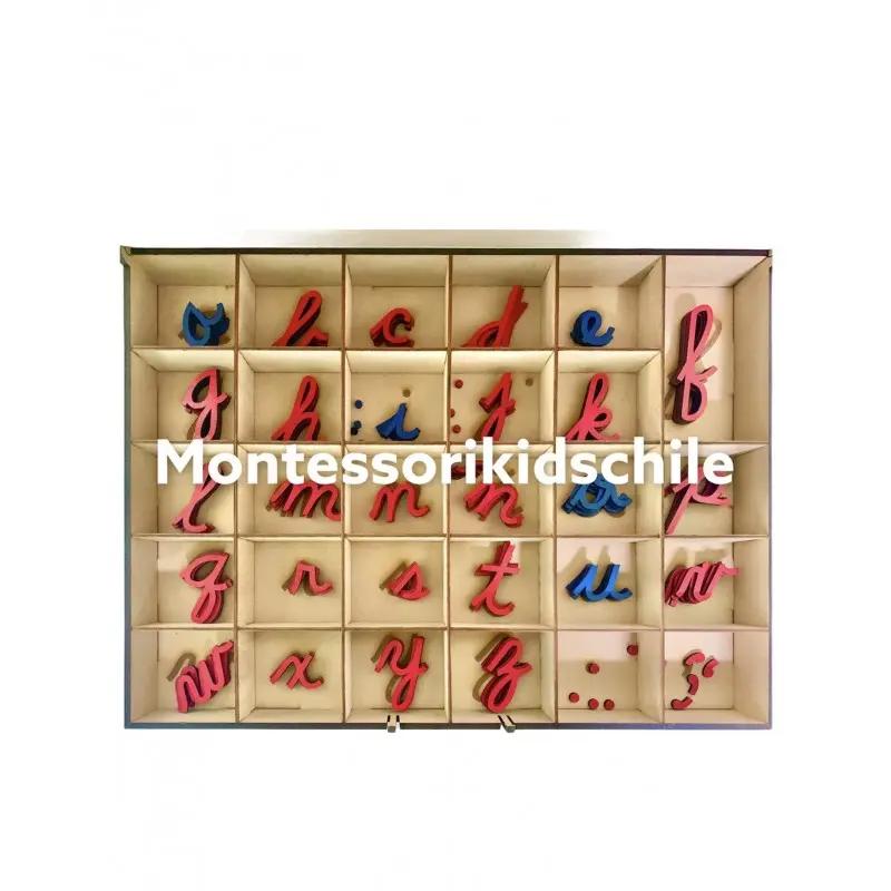 Alfabeto Movil 180 letras Mayúsculas - Montessorikidschile