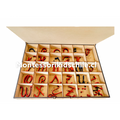 Alfabeto Movil 180 letras Mayúsculas - Montessorikidschile