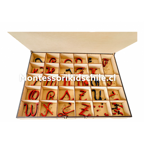 Alfabeto Movil 180 letras Mayúsculas