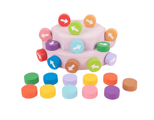 Juego de Clasificación de Flechas Montessorikidschile