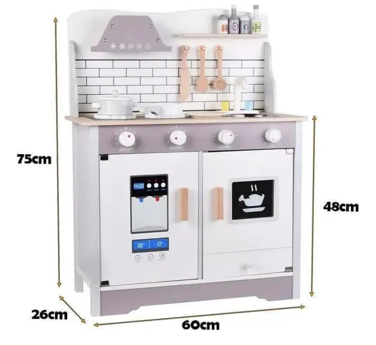 Cocina de madera tamaño real Montessorikidschile