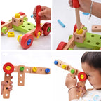 Armable de madera 70 piezas Montessorikidschile