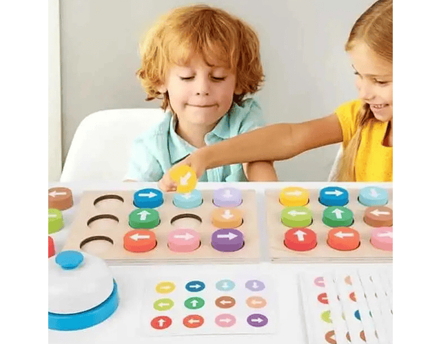 Juego de Clasificación de Flechas Montessorikidschile
