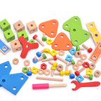 Armable de madera 70 piezas Montessorikidschile