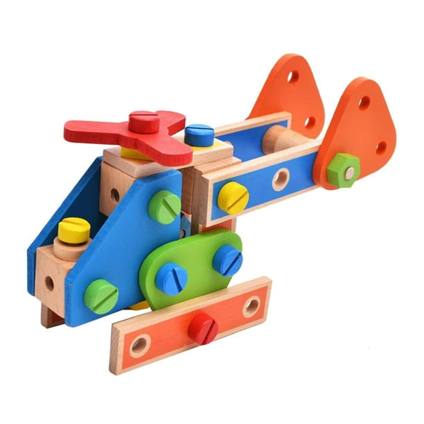 Armable de madera 70 piezas Montessorikidschile