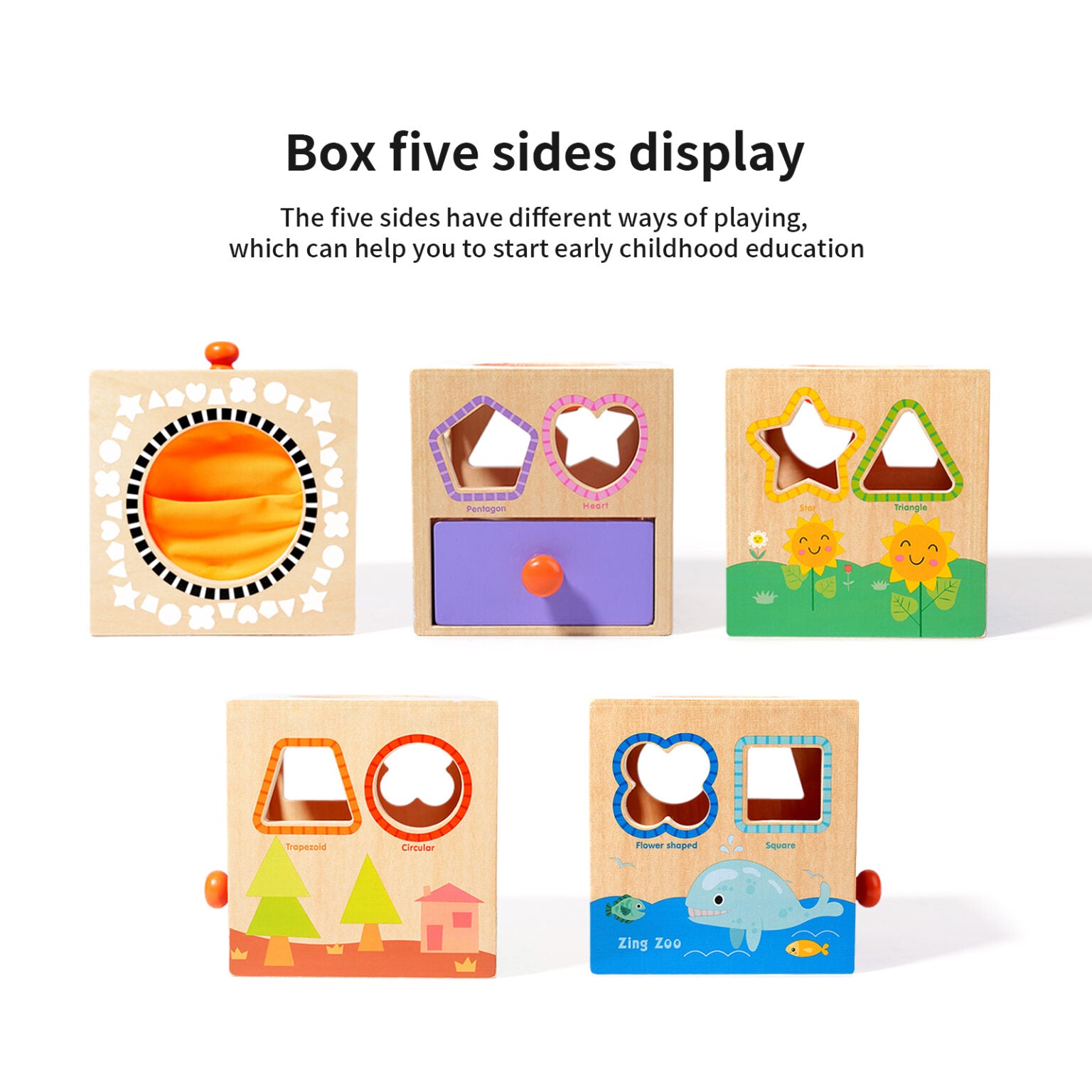 Caja de descubrimiento sensorial Montessorikidschile