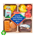Set de alimentos de madera Melissa & Doug - Montessorikidschile