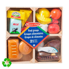 Set de alimentos de madera Melissa & Doug