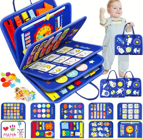 Carpeta sensorial multiactividades Montessorikidschile