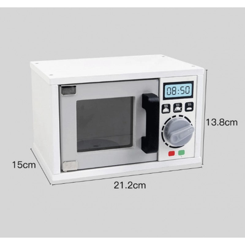 Horno microondas de madera - Montessorikidschile