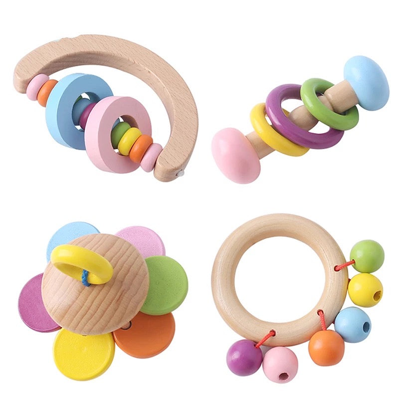 Pack de sonajeros bebes Montessorikidschile