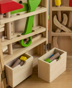 Caja de herramientas de madera