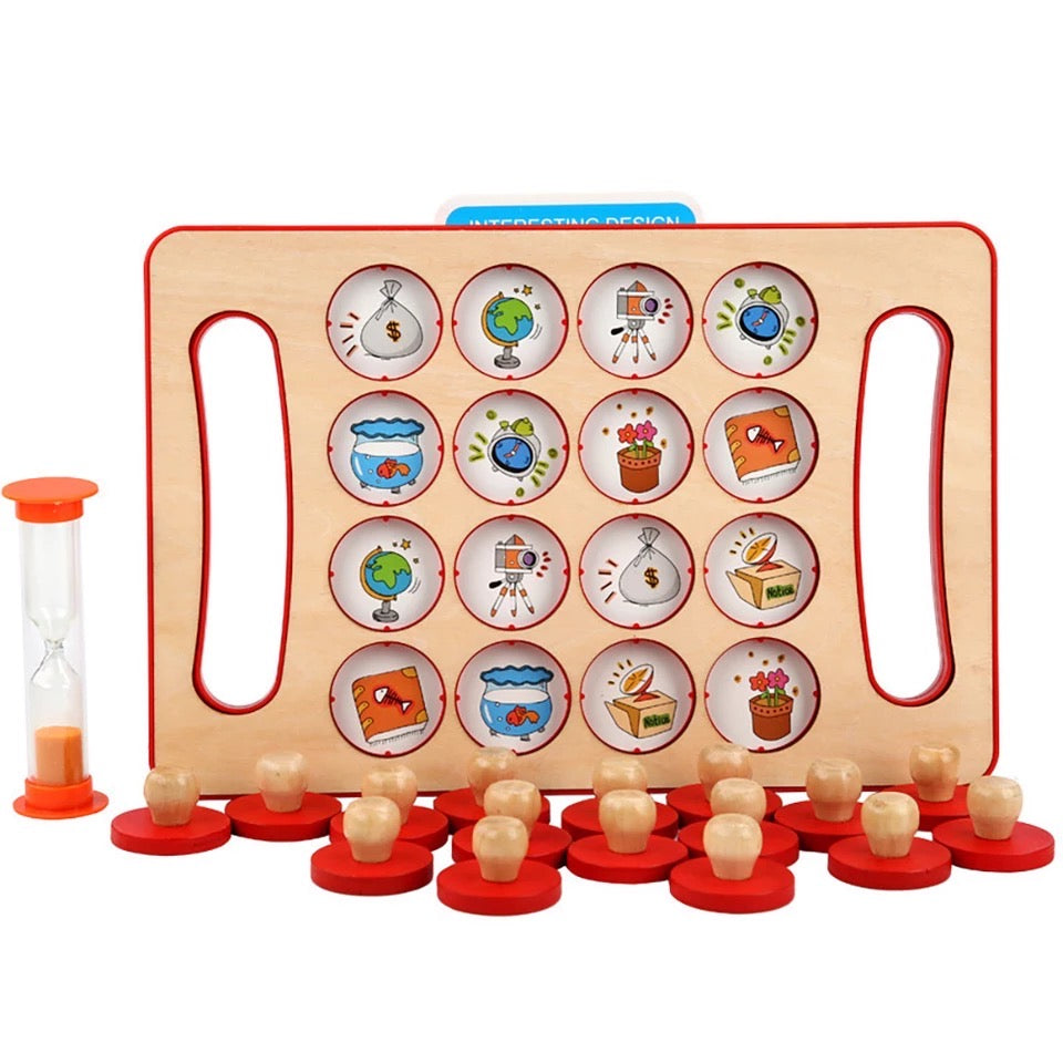 Memorice  con Tarjetas Intercambiables Montessorikidschile