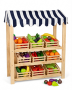 Mercadito de madera Montessori Montessorikidschile