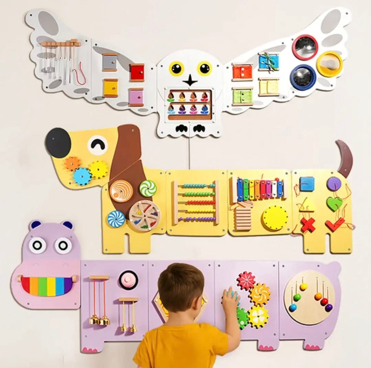 Tablero Montessori de madera Montessorikidschile