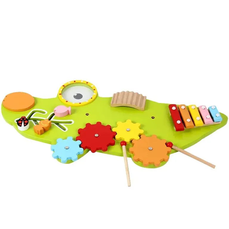 Tablero sensorial der pared Montessori Montessorikidschile