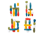 Piedras apilamiento Montessori Montessorikidschile