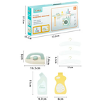 Lavandería de Madera Montessori para Niños | Juego Didáctico