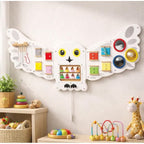 Tablero sensorial Búho Montessori Montessorikidschile