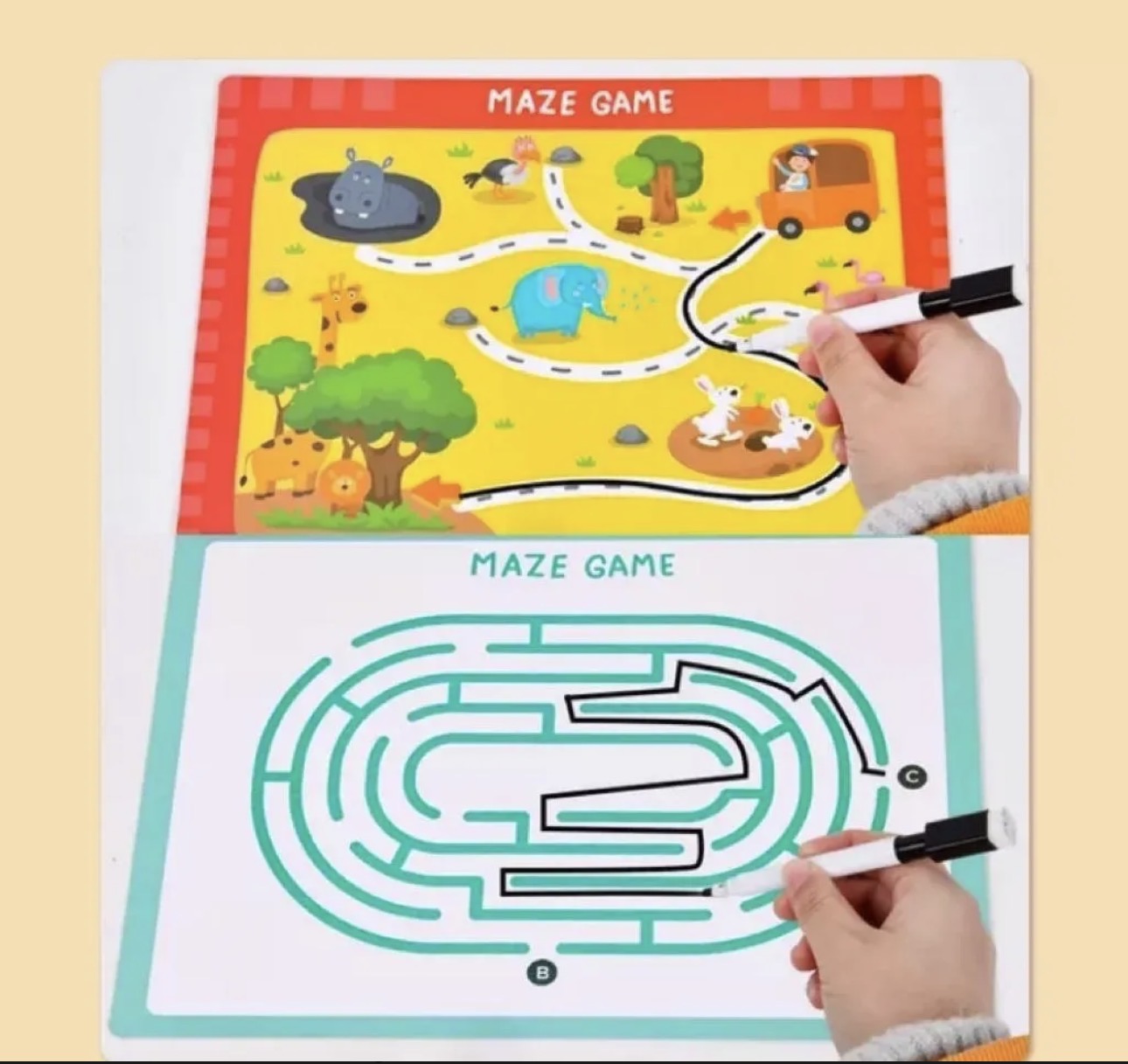 Set para aprender a dibujar Montessorikidschile