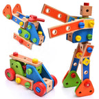 Armable de madera 70 piezas Montessorikidschile