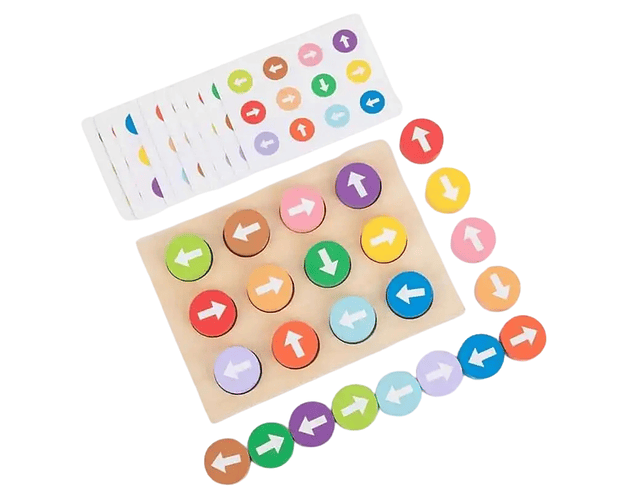 Juego de Clasificación de Flechas Montessorikidschile