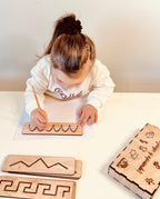 Box de trazos lectoescritura - Montessorikidschile