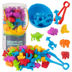 Juego de Clasificación de Colores y Animales | Kit Didáctico Montessori Montessorikidschile