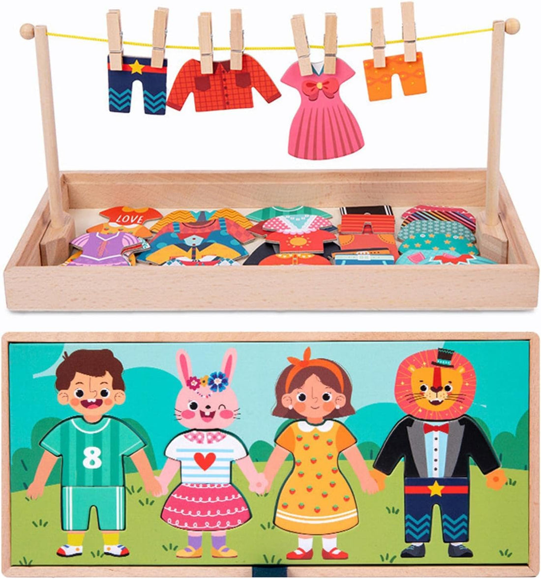 Juego de clasificación Montessorikidschile