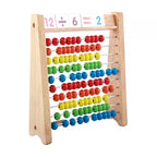 Ábaco de Madera con Tarjetas Numéricas y Repisa Montessorikidschile