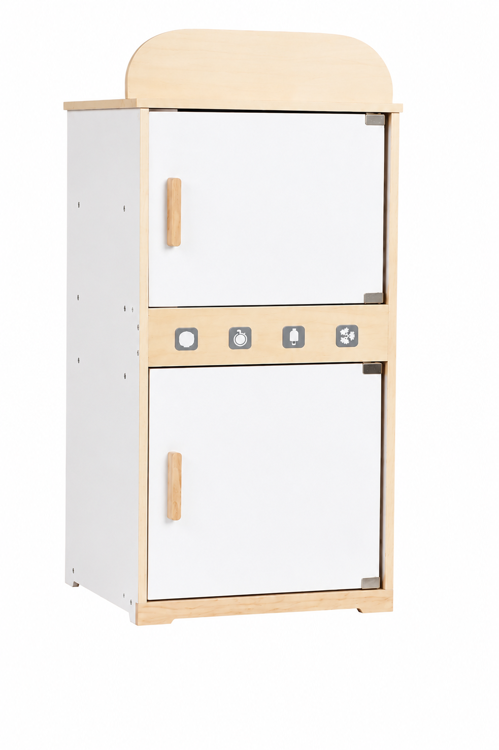 Refrigerador de madera incluye helados Montessorikidschile
