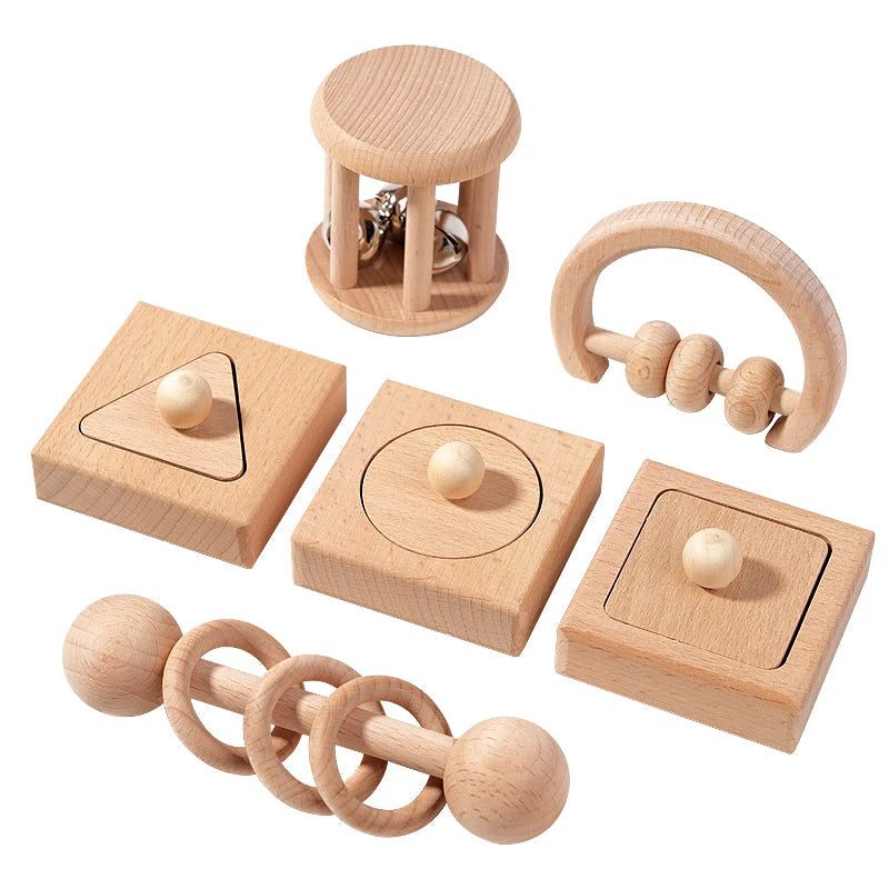 Set Sensorial y de motricidad fina Montessori Montessorikidschile