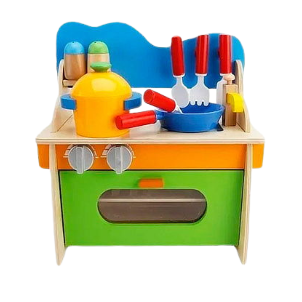 Cocina de madera Montessori Montessorikidschile