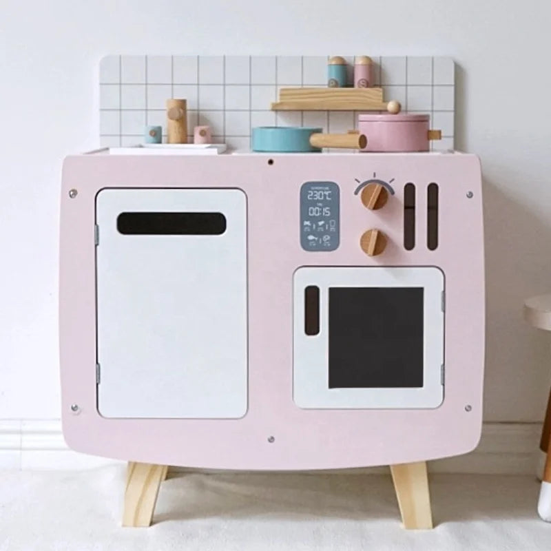 Cocinas de Madera Infantil Retro | Juego Montessori de Imaginación Montessorikidschile