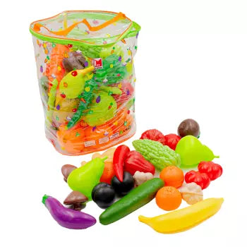 Set de frutas y verduras tamaño Jumbo Montessorikidschile