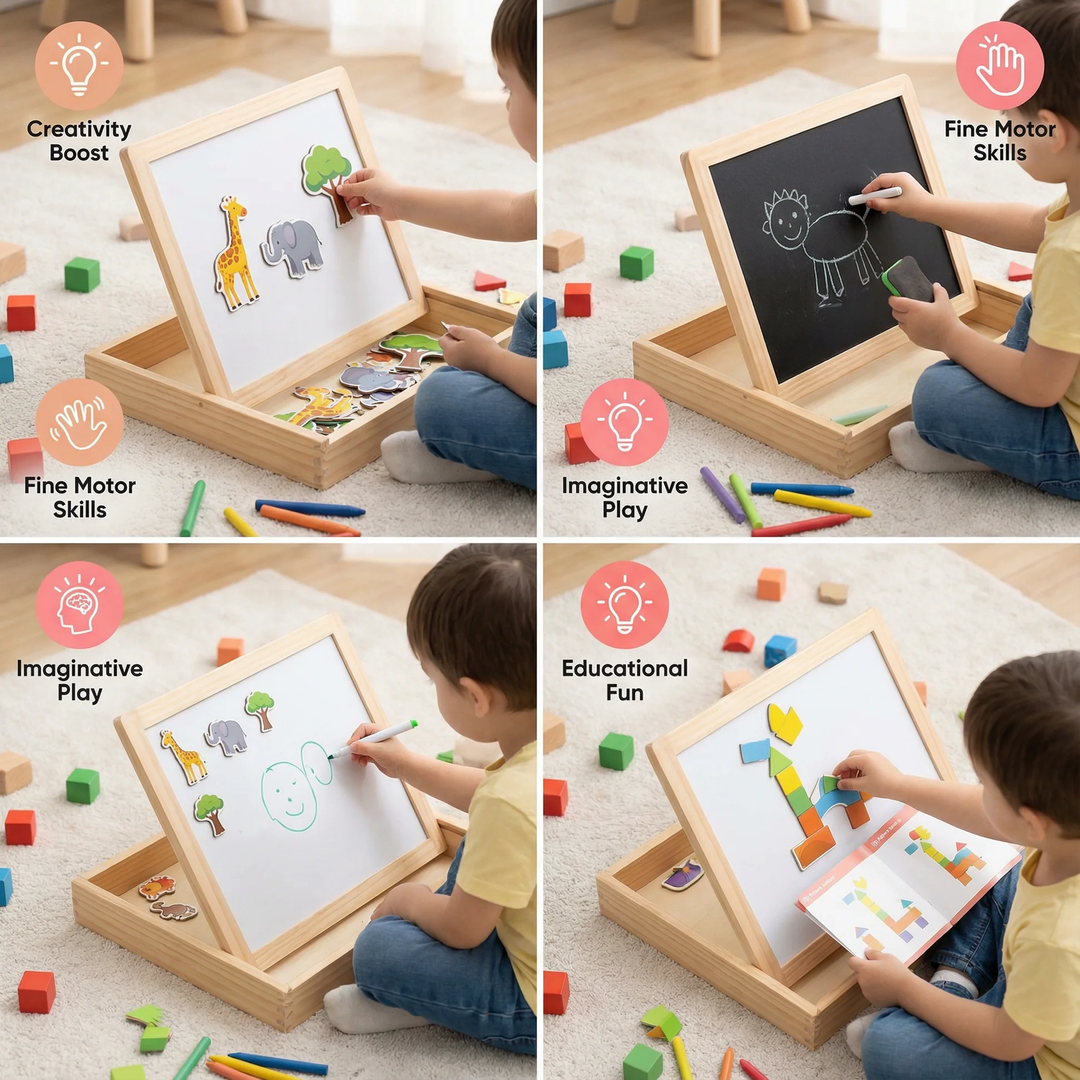 Pizarra multifuncional Montessorikidschile