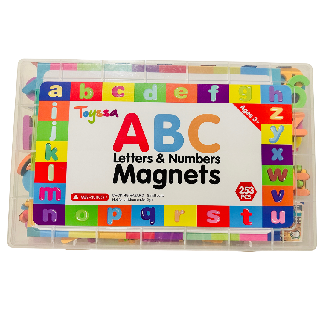 Juego de Letras Magnéticas del Alfabeto - Aprendizaje Divertido para Niños 🎨📚